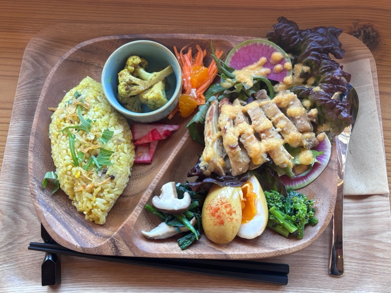 身体に優しい日替わりランチ