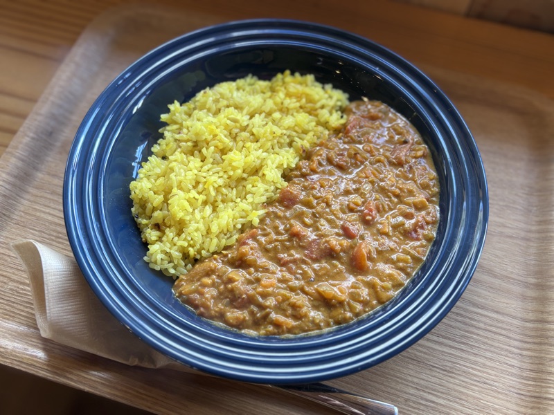 柿たっぷりカンタン秋のスパイスカレー